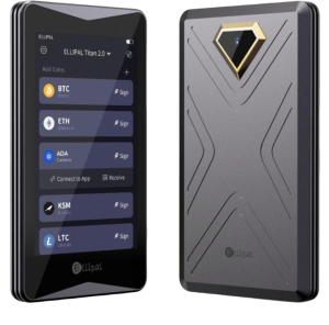 ELLIPAL Titan 2.0 Crypto Cold Wallet, 100% Offline, Air-gapped